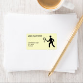 テニスシンボル ラベル (インサイチュ)