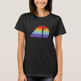 テニスシーズンスポーツラケットゲームシングルス・ダブルス Tシャツ