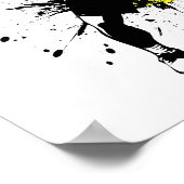 テニススタイリッシュアート ポスター (角)