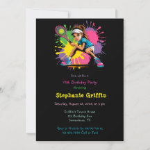 テニススターガールバースデーパーティー