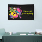 テニススターガールバースデーパーティー 横断幕 (トレードショー)