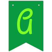 テニススポーツ誕生日パーティー バンティングフラッグ (第3の旗)