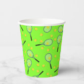 テニススポーツ誕生日パーティー 紙コップ (正面)