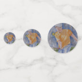 テニススポーツ誕生日 コンフェッティ (正面)