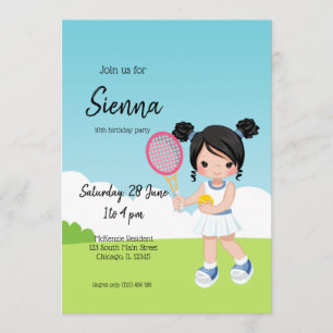 テニススポーツ 招待状