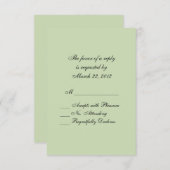 テニススポーツRSVP 出欠カード (正面/裏面)