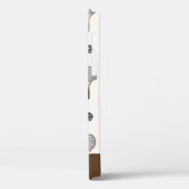 テニスソフトピンク&ブラウン名前をカスタムするガーリースポーツ Case-Mate iPhoneケース (裏面 / 左)