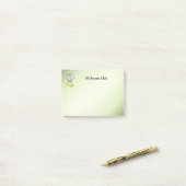 テニスダブルスグリーン ポストイット (デスク上)