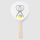 テニスダブルス ハンドファン (裏面)