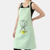 テニスダブルズグリーン エプロン (インサイチュ)