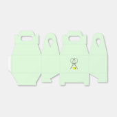 テニスダブルズグリーン フェイバーボックス (折り畳みなし)