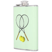テニスダブルズグリーン フラスク