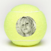 テニスチパーソナライズされたームの写真 テニスボール (正面)