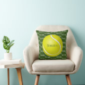 テニスティール文字デザイン装飾用クッション クッション (椅子)