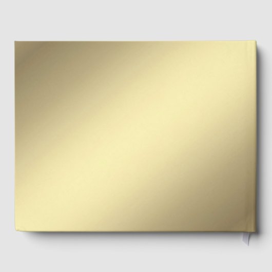 テニステーマカスタム金ゴールドゲストハウス ゲストブック (裏面)