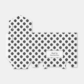 テニステーマ誕生日パーティーの好意ボックス フェイバーボックス (折り畳みなし)