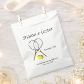 テニステーマ フェイバーバッグ (クリップ留めされた状態)