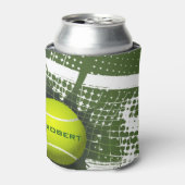 テニスデザインクーラーボックス 缶クーラー (缶正面)