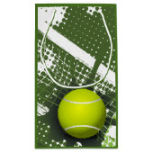 テニスデザイン抱き枕 スモールペーパーバッグ (裏面)