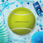 テニスデザイン紙パーティープレート ペーパープレート (パーティー)