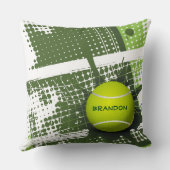 テニスデザイン装飾用クッション クッション (裏面)
