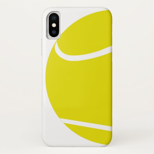 テニスデザインiPhone Xケース Case-Mate iPhoneケース (裏面)