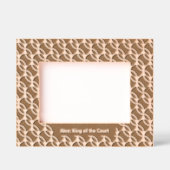 テニスデュース喜び レーザー彫刻フレーム (正面)