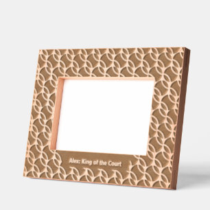 テニスデュース喜び レーザー彫刻フレーム