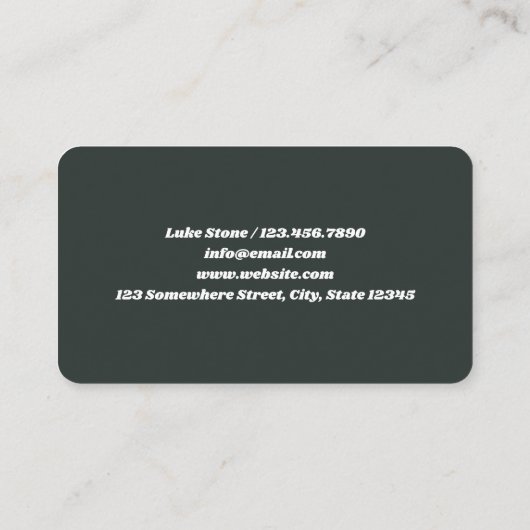 テニストレーナー 名刺 (裏面)