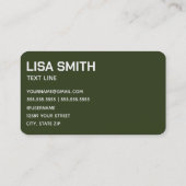 テニストレーナー 名刺 (裏面)