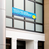 テニストーナメントシンプルボールイベント 横断幕 (ビルの外側)