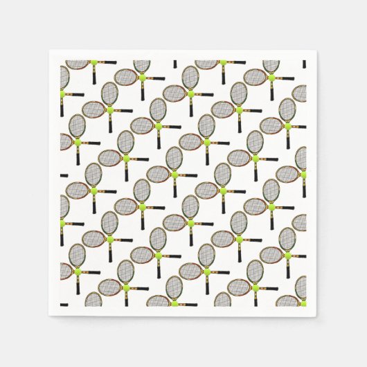 テニスナプキン スタンダードカクテルナプキン (正面)