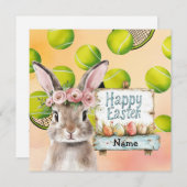 テニスハッピーイースター シーズンカード (正面/裏面)
