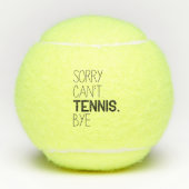 テニスバイができなくてごめんなさい テニスボール (正面)