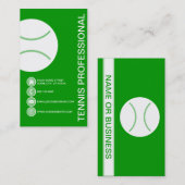 テニスバブル 名刺 (正面/裏面)