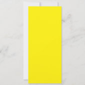 テニスバースデーパーティーチケット（黄/緑/黒） 招待状 (裏面)