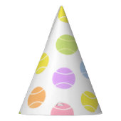 テニスバースデーパーティーハット パーティーハット (左)