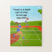 テニスパズル ジグソーパズル (縦)