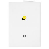 テニスパパ父のデイカード (裏面)