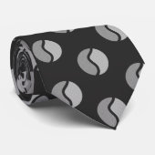テニスパパ父グレーボールパターンアスレティックスポーツ ネクタイ (ロール)