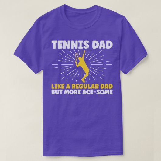 テニスパパ Tシャツ (デザイン正面)