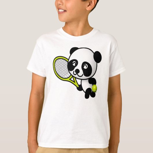 テニスパンダ Tシャツ (正面)