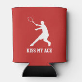 テニスパーソナライズされたの誕生日パーティーはクーラーできる 缶クーラー (裏面)