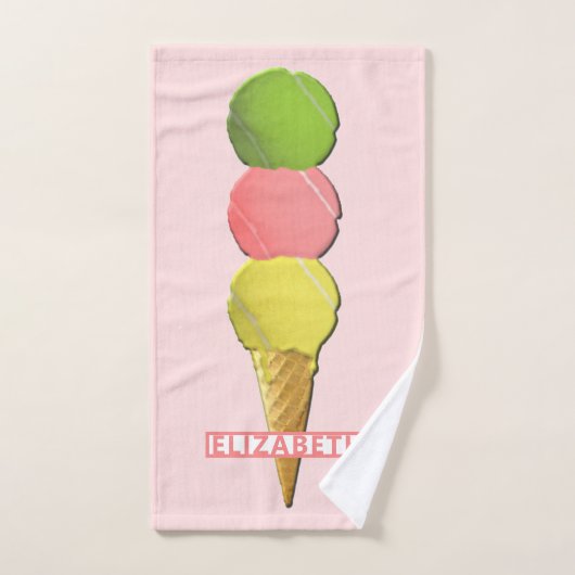 テニスパーソナライズされたスポーツ ハンドタオル (ハンドタオル)