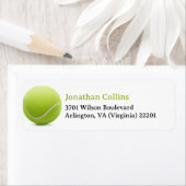 テニスパーソナライズされたパターン |スポーツ ラベル (インサイチュ)