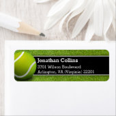 テニスパーソナライズされたパターン |スポーツ ラベル (インサイチュ)