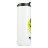 テニスパーソナライズされたボール選手コーチのクラシースポーツ タンブラー (回転左)