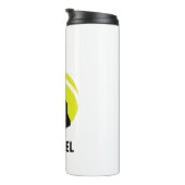 テニスパーソナライズされたボール選手コーチのクラシースポーツ タンブラー (回転右)