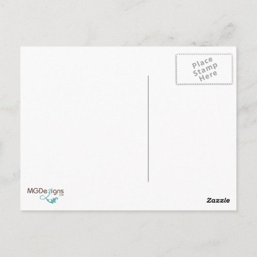 テニスパーソナライズされたボール・オン・ファイアテニステーマプレゼント ポストカード (裏面)