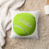 テニスパーソナライズされたボール クッション (ブランケット)